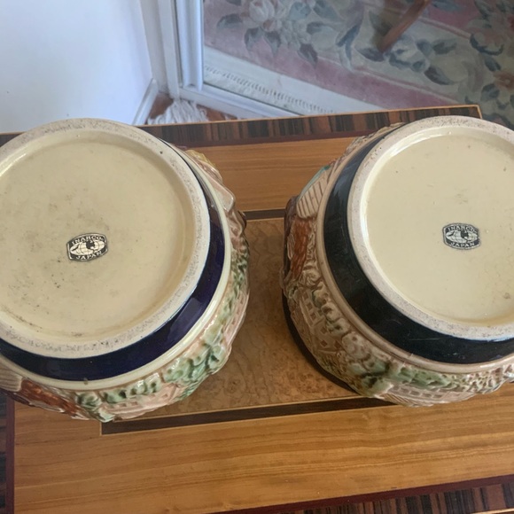 Vintage E pluribus unum flower pots - Picture 5 of 6